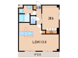 彩城Ｂの物件間取画像